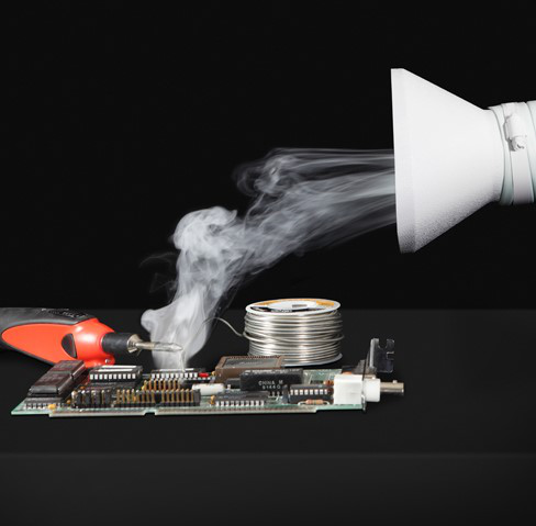 科飛焊錫臺煙霧凈化器 洛鐵錫爐異味處理機